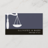 ジャスティススケール弁護士 名刺 (正面)