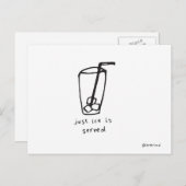 ジャスティスポストカード ポストカード (正面/裏面)