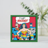 ジャスティスリーグからの今年の休日はヒーローである シーズンカード (スタンド正面)