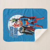 ジャスティスリーグのグローバルヒーロー シェルパブランケット (正面(横))