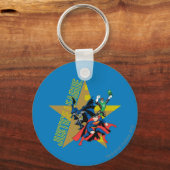 ジャスティスリーグスターヒーロー キーホルダー (正面)