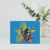 ジャスティスリーグスターヒーロー ポストカード (スタンド正面)