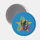 ジャスティスリーグスターヒーロー マグネット (正面/裏面)