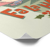 ジャスティスリーグチビ(小さくかわいく書いた感じ)ホリデークッキーチェイス ポスター (角)