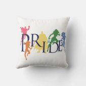 ジャスティスリーグプライドキャラクターシルエット クッション (裏面)