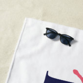 ジャスティスリーグプライドキャラクターシルエット ビーチタオル (インサイチュ)