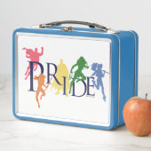 ジャスティスリーグプライドキャラクターシルエット メタルランチボックス (インサイチュ)