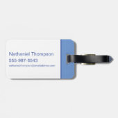 ジャスティスリーグプライドキャラクターシルエット ラゲッジタグ (裏面横)