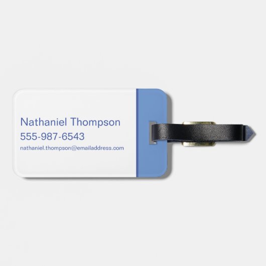 ジャスティスリーグプライドキャラクターシルエット ラゲッジタグ (裏面横)