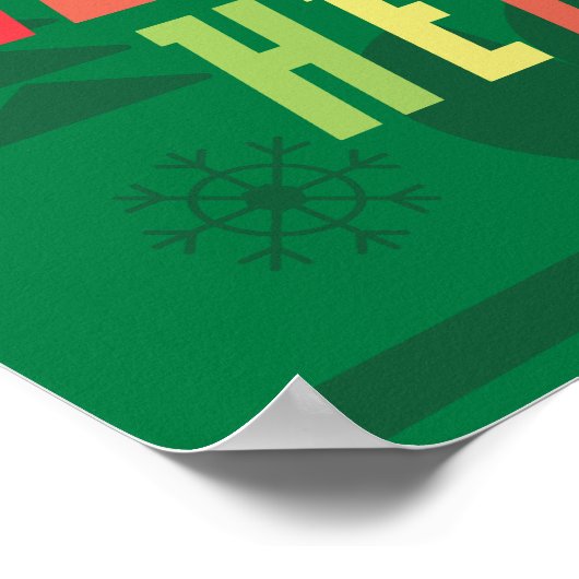 ジャスティスリーグホリデーヒーローズグラフィック ポスター (角)