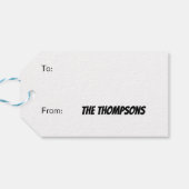 ジャスティスリーグホリデーボーブルパターン ギフトタグ (裏面横)