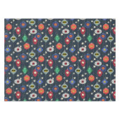 ジャスティスリーグホリデーボーブルパターン テーブルクロス (正面(横))