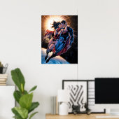 ジャスティスリーグ漫画カバー#12バリアント ポスター (ホームオフィス)