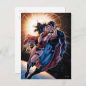 ジャスティスリーグ漫画カバー#12バリアント ポストカード (正面/裏面)