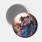 ジャスティスリーグ漫画カバー#12バリアント マグネット (正面/裏面)