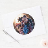 ジャスティスリーグ漫画カバー#12バリアント ラウンドシール (封筒)