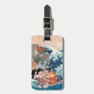 ジャスティスリーグ漫画カバー#15バリアント ラゲッジタグ