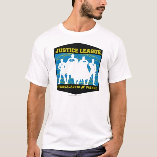ジャスティスリーグ銀河パトロール Tシャツ (正面)