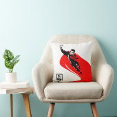 ジャスティスリーグ すごい|男飛んでいるノアポップ・アートのート クッション (椅子)