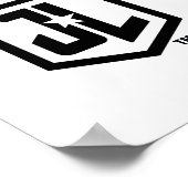 ジャスティスリーグ すごい|男飛んでいるノアポップ・アートのート ポスター (角)