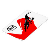 ジャスティスリーグ すごい|男飛んでいるノアポップ・アートのート マグネット (左側)