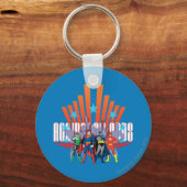 ジャスティスリーグ「すべてのオッズに対して」 キーホルダー (正面)