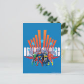 ジャスティスリーグ「すべてのオッズに対して」 ポストカード (スタンド正面)