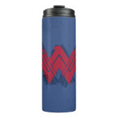 ジャスティスリーグ |つや消し疑問に思の女の記号 タンブラー (正面)