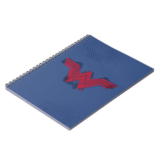 ジャスティスリーグ |つや消し疑問に思の女の記号 ノートブック (左側)