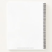 ジャスティスリーグ |アクアマンポーズノワールポップ・アートのアート ノートブック (裏面)