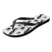 ジャスティスリーグ |アクアマンポーズノワールポップ・アートのアート ビーチサンダル (アングル)