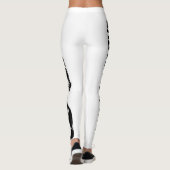 ジャスティスリーグ |アクアマンポーズノワールポップ・アートのアート レギンス (裏面)