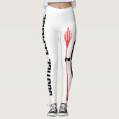 ジャスティスリーグ |アクアマンポーズノワールポップ・アートのアート レギンス (正面)