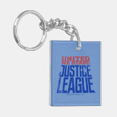 ジャスティスリーグ |グラフィック統一されたスのスタンド キーホルダー (正面左)