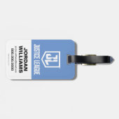 ジャスティスリーグ |グラフィック統一されたスのスタンド ラゲッジタグ (裏面横)