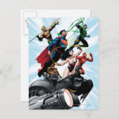 ジャスティスリーグ – グループ1 ポストカード (正面/裏面)