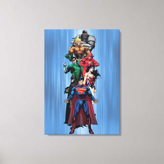 ジャスティスリーグ – グループ3 キャンバスプリント (正面)