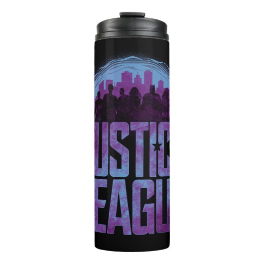 ジャスティスリーグ ジャスティスリーグシティシルエット|ジャスティスリーグシティシルエット タンブラー (正面)