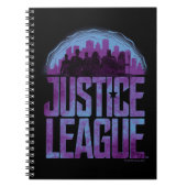 ジャスティスリーグ ジャスティスリーグシティシルエット|ジャスティスリーグシティシルエット ノートブック (正面)