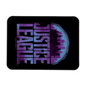 ジャスティスリーグ ジャスティスリーグシティシルエット|ジャスティスリーグシティシルエット マグネット (横)