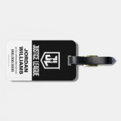 ジャスティスリーグ ジャスティスリーグシティシルエット|ジャスティスリーグシティシルエット ラゲッジタグ (裏面横)