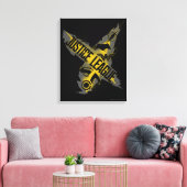 ジャスティスリーグ |ジャスティスリーグ&チームシンボル キャンバスプリント (インサイチュ (リビング))