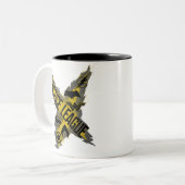 ジャスティスリーグ |ジャスティスリーグ&チームシンボル ツートーンマグカップ (正面左)