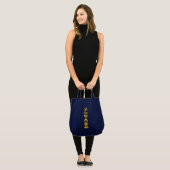 ジャスティスリーグ |スタイル化されたチームシンボルのラインナップ トートバッグ (正面(モデル))