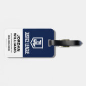 ジャスティスリーグ |ダイヤモンドハッチグループバッジ ラゲッジタグ (裏面横)