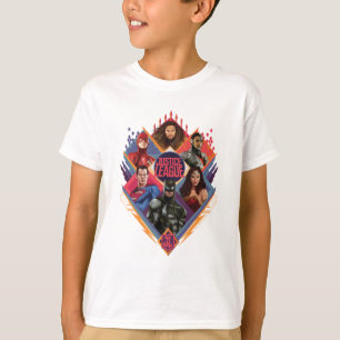 ジャスティスリーグ ダイヤモンドハッチグループバッジ Tシャツ