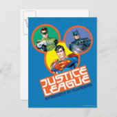 ジャスティスリーグ「ナンバーズの強さ」 ポストカード (正面/裏面)