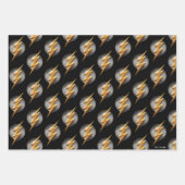 ジャスティスリーグ |フラッシュメタルボルトシンボル ラッピングペーパーシート (正面3)