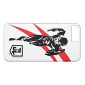 ジャスティスリーグ |フラッシュランニングのノワールポップ・アートのト Case-Mate iPhoneケース (裏面(横))