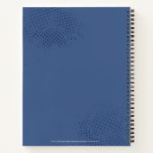 ジャスティスリーグ |ブラシとハーフトーンのシンボル ノートブック (裏面)